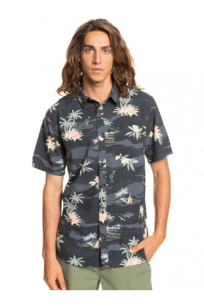 Рубашка С Коротким Рукавом QUIKSILVER Birdwatcher Рубашка С Коротким Рукавом QUIKSILVER Birdwatcher