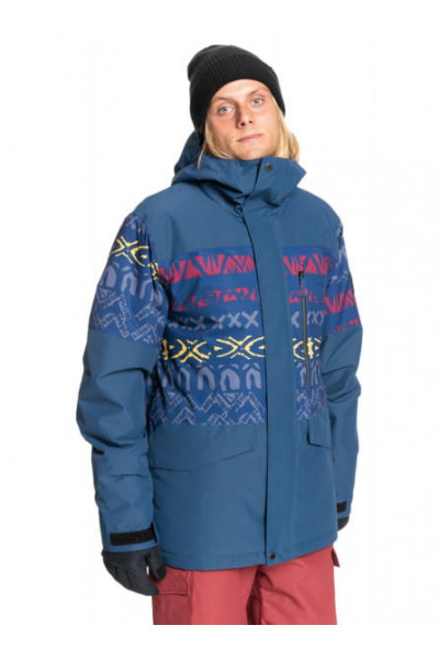 Сноубордическая куртка QUIKSILVER Mission Golden Rod 90 Ethno