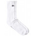 Высокие Носки QUIKSILVER 2 Pack Solid (2 Пары) White