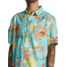 Рубашка С Коротким Рукавом QUIKSILVER Garden Path Angel Blue Garden Pa Рубашка С Коротким Рукавом QUIKSILVER Garden Path Angel Blue Garden Pa
