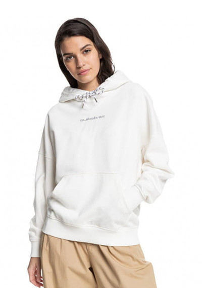 Оверсайз Худи Из Органического Хлопка QUIKSILVER Womens Lily White