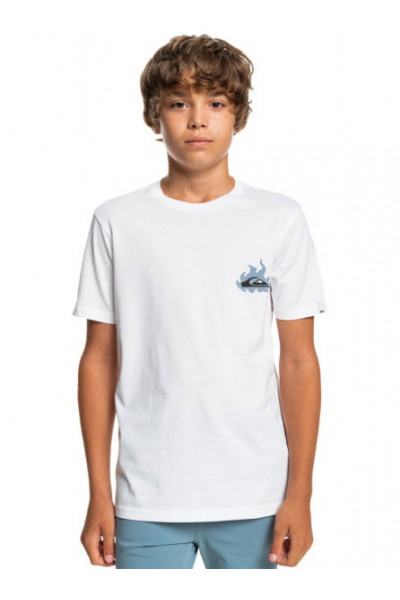 Детская Футболка QUIKSILVER Hells Yeah White