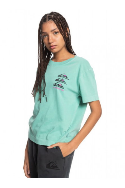Женская Футболка QUIKSILVER Colorful Land