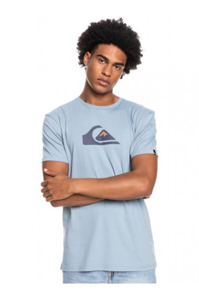 Футболка QUIKSILVER Comp Logo Faded Denim