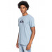 Футболка QUIKSILVER Comp Logo Faded Denim
