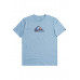 Футболка QUIKSILVER Comp Logo Faded Denim