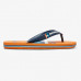 Детские Сланцы QUIKSILVER Molokai Slab Blue/Blue/Orange