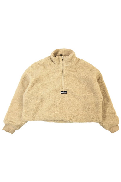 Женский Свитшот QUIKSILVER Popcorn Sherpa