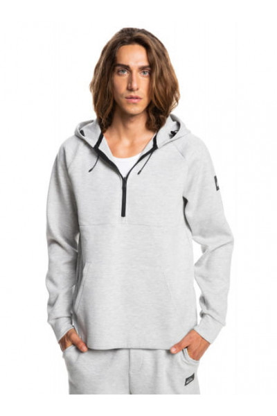Худи QUIKSILVER На Молнии Step Off Light Grey Heather