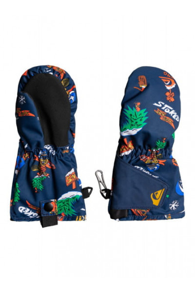 Детские Сноубордические Варежки QUIKSILVER Indie 2-7 Insignia Blue Snow A