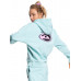 Оверсайз Худи Из Органического Хлопка QUIKSILVER Womens Pool