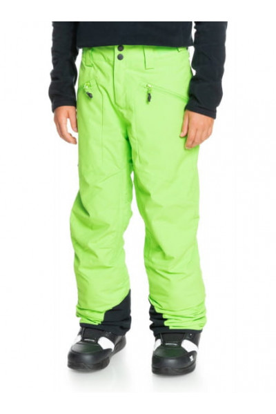 Детские Сноубордические Штаны QUIKSILVER Boundry 8-16 Jasmine Green