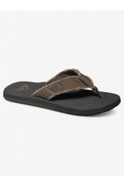 Мужские сланцы QUIKSILVER Monkey Abyss Demitasse - Solid