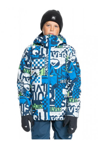 Детская Сноубордическая Куртка QUIKSILVER Mission Insignia Blue Brand