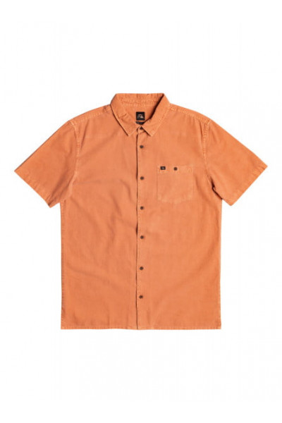 Рубашка С Коротким Рукавом Quiksilver Bolam Burnt Ochre Рубашка С Коротким Рукавом Quiksilver Bolam Burnt Ochre