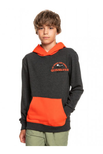 Детское Худи QUIKSILVER Open Spot Dark Grey Heather Детское Худи QUIKSILVER Open Spot Dark Grey Heather