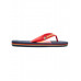Детские Сланцы QUIKSILVER Molokai Word Block Black/Red/Blue