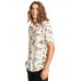 Рубашка С Коротким Рукавом QUIKSILVER Simple Days Antique White Simple Рубашка С Коротким Рукавом QUIKSILVER Simple Days Antique White Simple