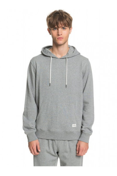Худи QUIKSILVER Из Органического Хлопка Essentials Light Grey Heather