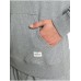 Худи QUIKSILVER Из Органического Хлопка Essentials Light Grey Heather